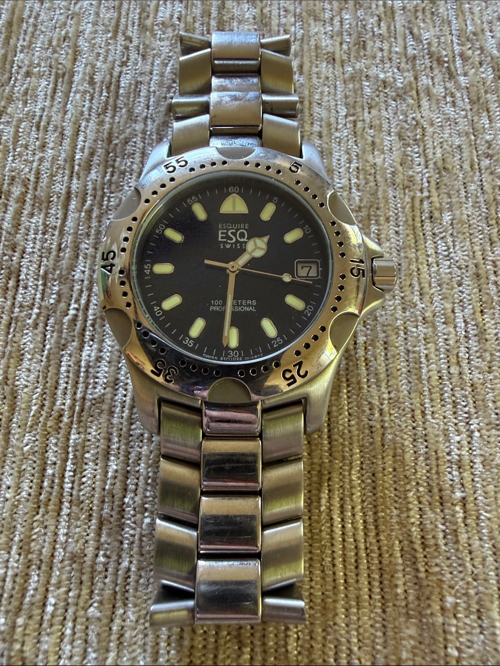 ESQ by Movado Swiss Mens Watch